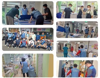포스코 냉연부 목욕봉사