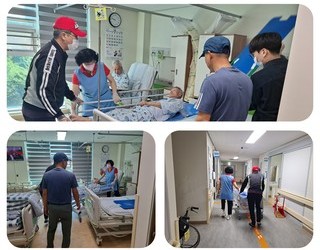 포스코  냉연부 목욕봉사