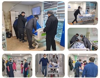 포스코 냉연부 목욕봉사