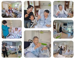 병실로 찾아가는 체조교실