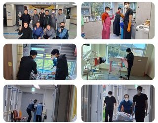 포스코 냉연부 목욕봉사 