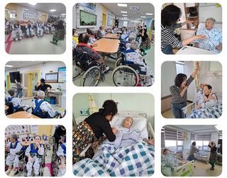 병동으로 찾아가는 체조교실