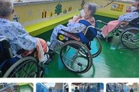 2026년 치매환자지원프로그램-3병동 테라스 산책활동입니다