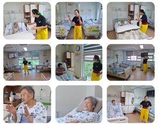 병실로 찾아가는 체조교실